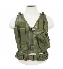 Vism By Ncstar Tactical Vest/Green Xs-s