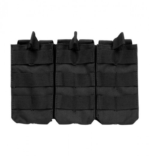 Vism By Ncstar Ar Triple Mag Pouch/Black