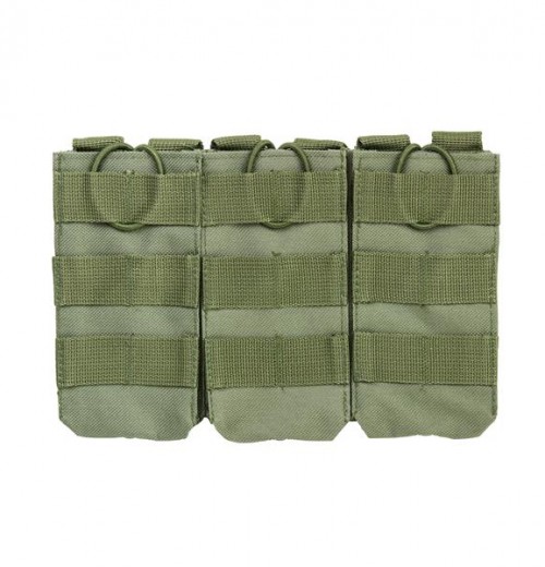 Vism By Ncstar Ar Triple Mag Pouch/Green
