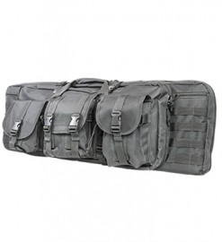 Vism By Ncstar Double Carbine Case/Urban Gray/42 In