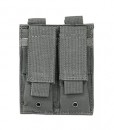 Vism By Ncstar Double Pistol Mag Pouch/Urban Gray