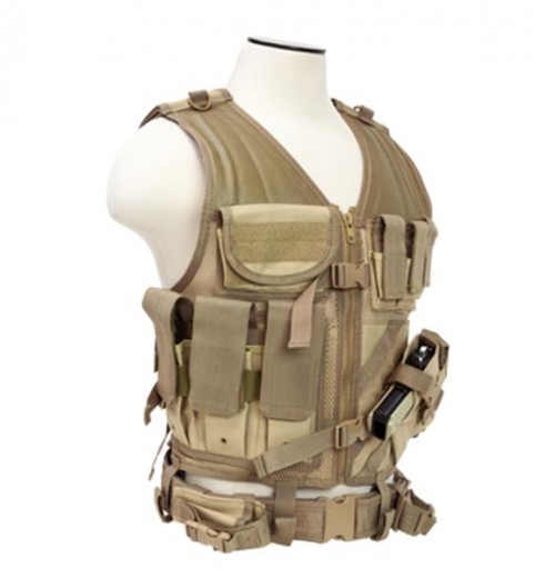 NcStar Tactical Vest Tan 1