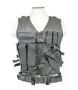 Vism By Ncstar Tactical Vest/Urban Gray  M-xl