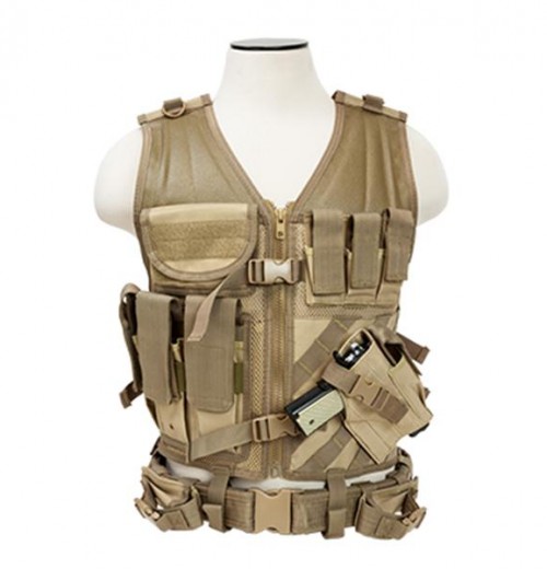 NcStar Tactical Vest Tan Large 1